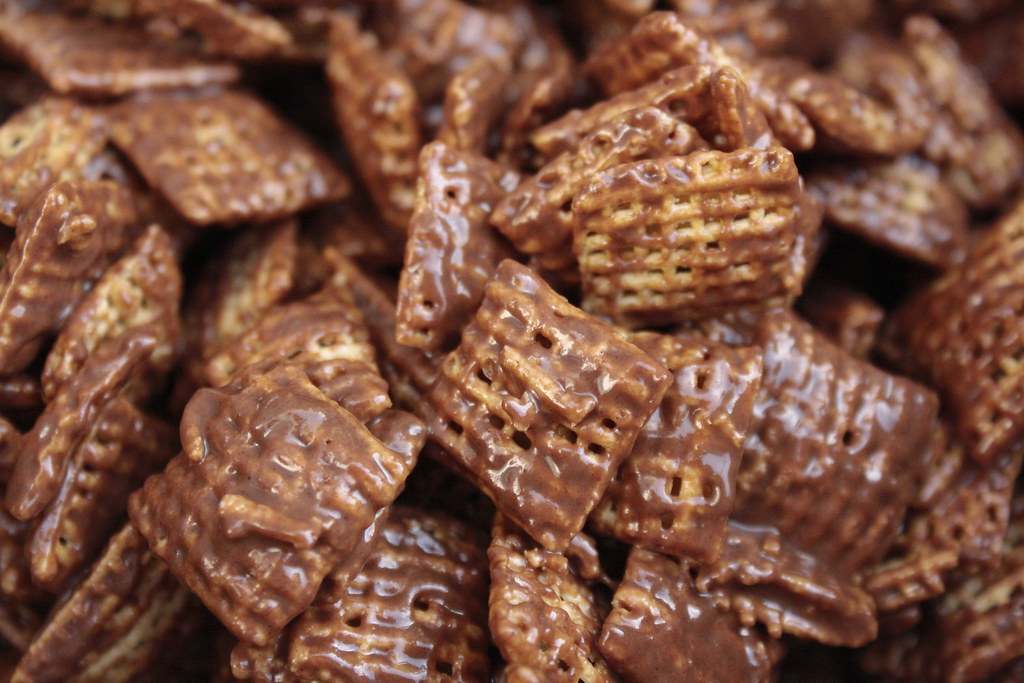 Chex mixed with Choco