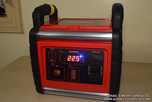 Promate 240 portable battery generator