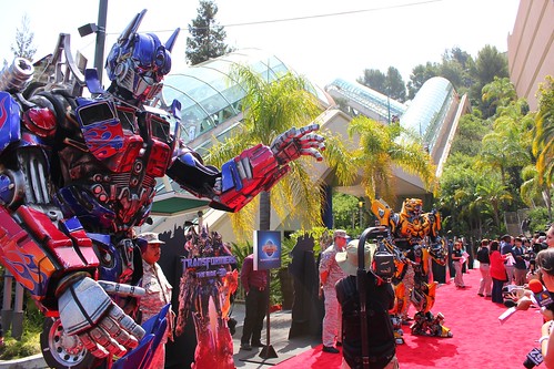 Transformers: The Ride 3D grand opening