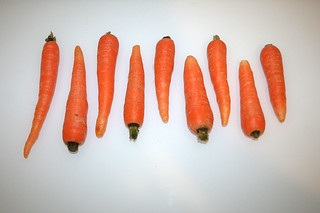 08 - Zutat Möhren / Ingredient carrots