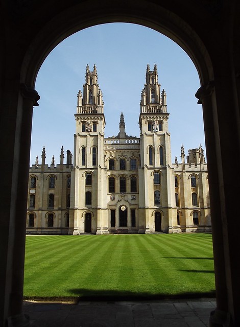 All Souls College, Oxford - looking into the North Quad | Flickr ...