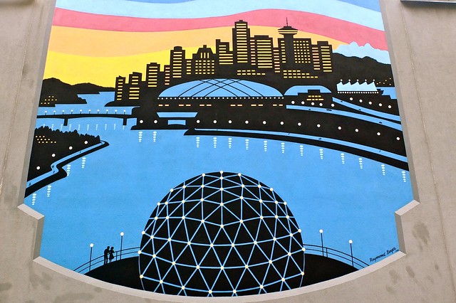 Science World Parking Lot Mural | East Vancouver, BC