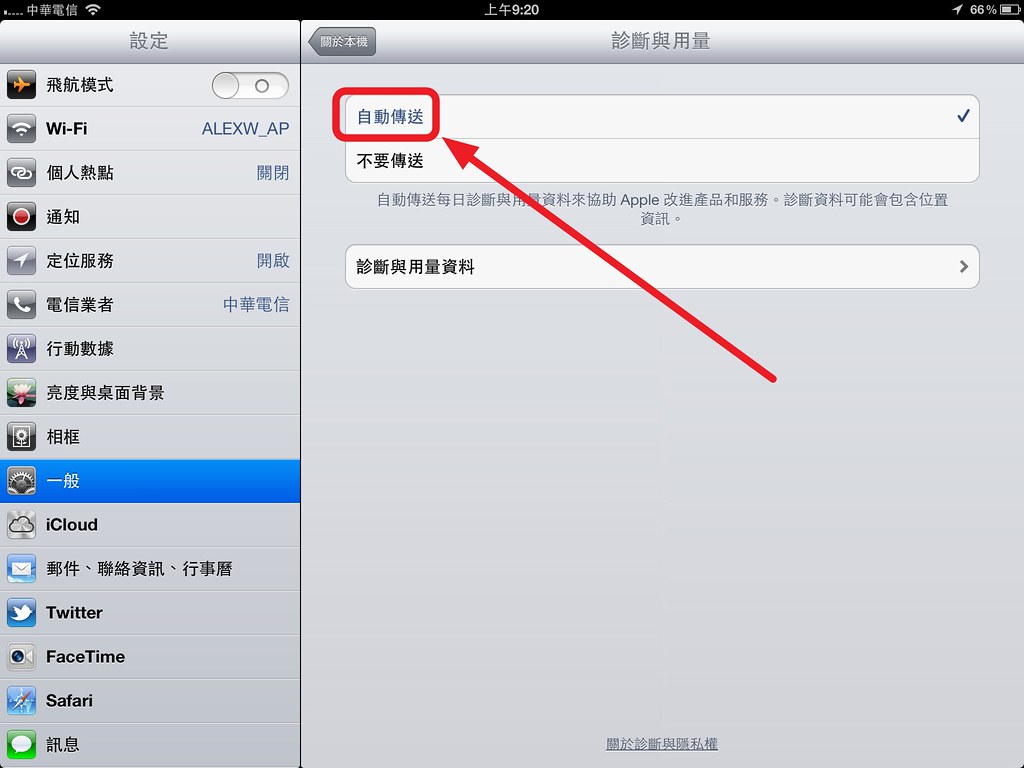 the New iPad hotspot @ Taiwan CHT
