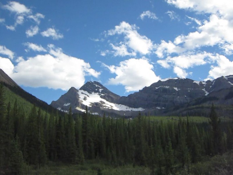 Noetic Peak from the CR37 Camp on the Cascade River