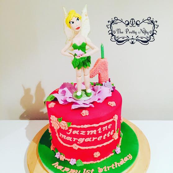 Tinkerbell Cake by Edelcita Milan of The Pretty Nifty