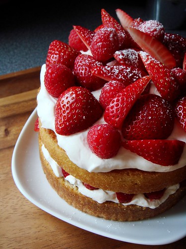 Strawberry Raspberry Shortcake