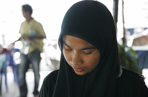 Muslim girl at Bang Rong