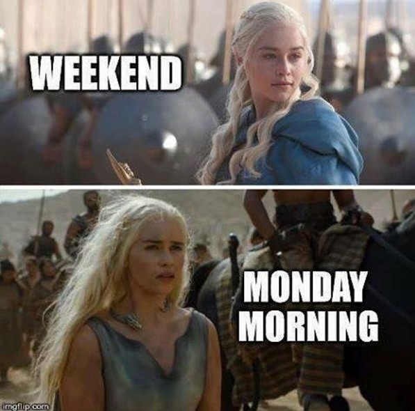 The Morning After Game of Thrones is Always Rough