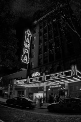 Tampa Theater Black and White