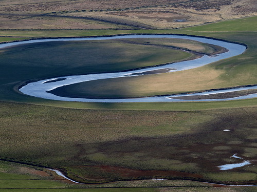 abstract nature river landscape iceland colours shadows bend pastel curves salmon fields laxáíkjós kjós laxá