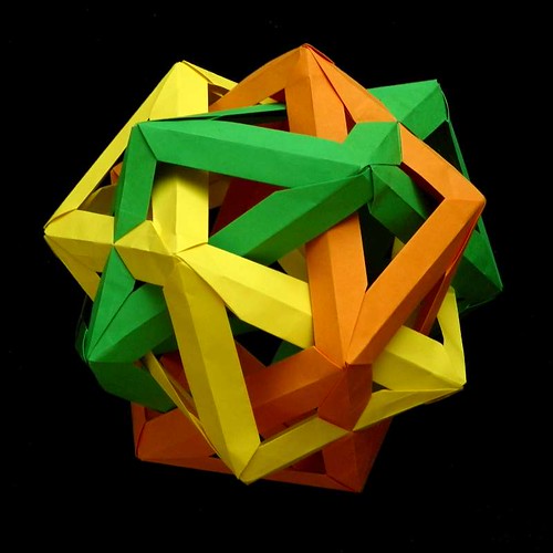 origami wireframe kwan polyhedra modularorigami danielkwan octahedralsymmetry polypolyhedra simplepaper