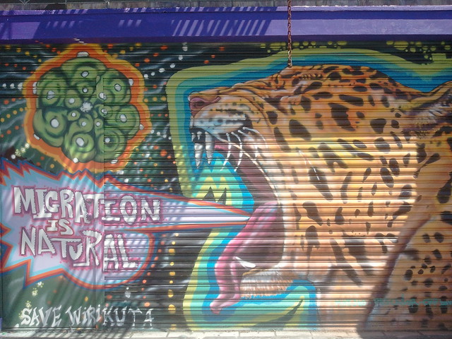 'Migration is Natural' Mural