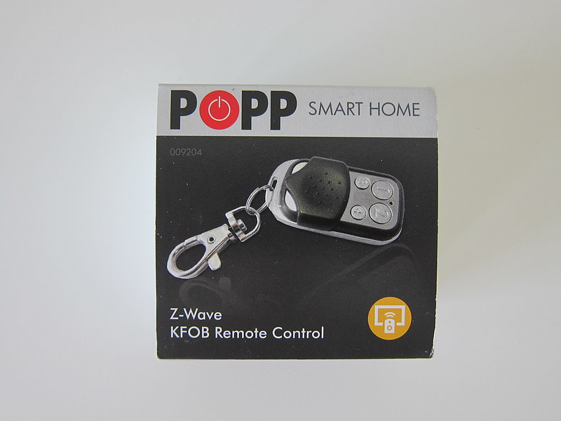 Popp Z-Wave KFOB Remote Control - Box Front