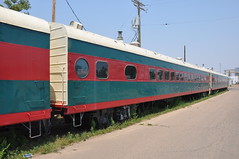 Milwaukee Road Coach 620, Ex-515 - Right Side 3/4 View