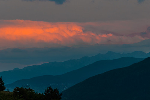 sunset mountains clouds switzerland dusk ridge cloudcover ridges valais