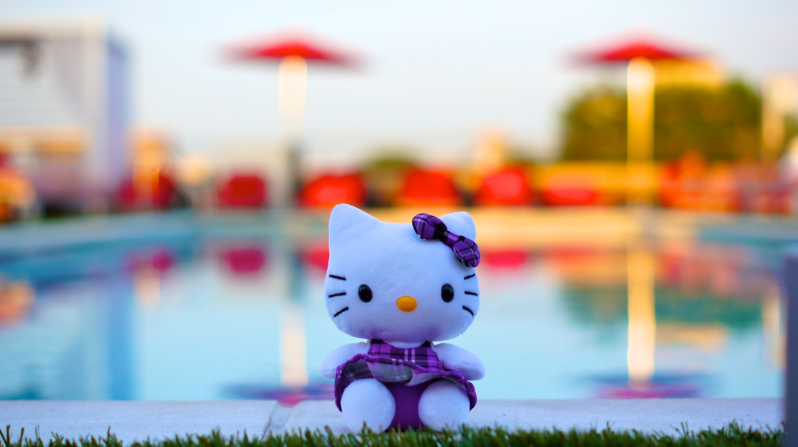 Hello Kitty at Sunset 13020