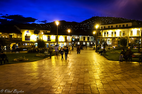 plaza city travel sunset mountains art peru colors inca cuzco night square de lights dusk cusco armas warrior historical puma pe plazadearmas warriorsquare squarede huacaypata warriorsquarede