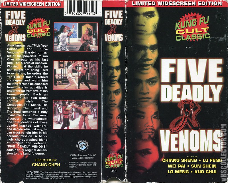 Five Deadly Venoms