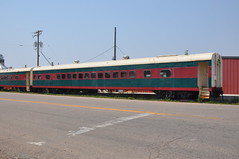 Milwaukee Road Coach 604, ex-489 - 3/4 Right Side View