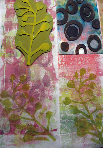 monoprint collage project