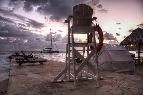 sunset sea holiday clouds seat jamaica catamaran ochorios