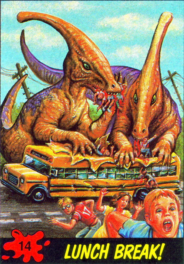 Dinosaurs Attack! Card #14