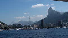 View of Corcovado from Guanabara Bay