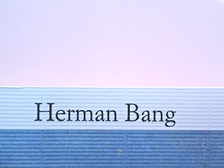 Herman Bang, La casa bianca. Iperborea 2012. [responsabilità grafica non indicata]. Copertina (part.), 3