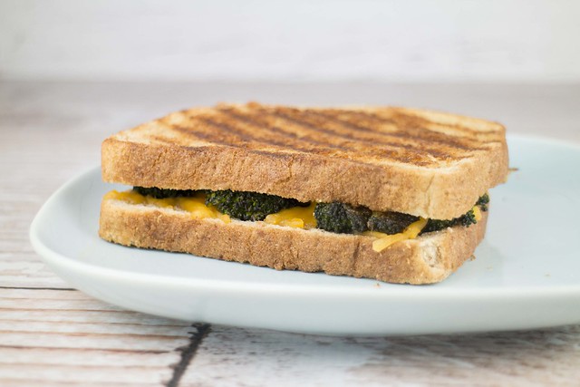 Broccoli Grilled Cheese Sandwich