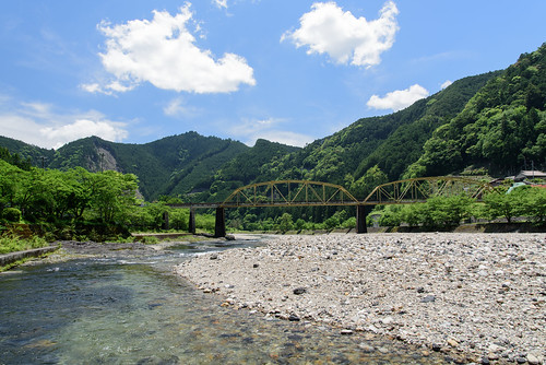 bridge river 橋 川 奈良県 吉野郡 下北山