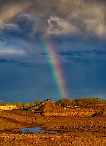 light sky storm nature weather skyscape landscape rainbow nikon colorado fortcollins stormy pit bow co gravel ftc potofgold clff d700 2012a