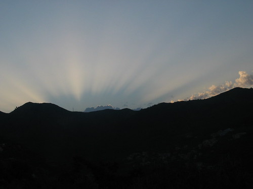 morning light italy panorama sun mountain sunrise dawn early ray genoa bogliasco