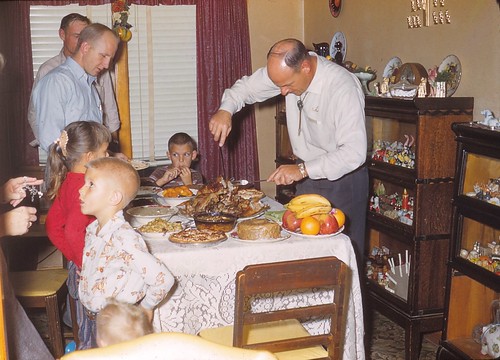 thanksgiving holiday 1950s 1958 familycelebration