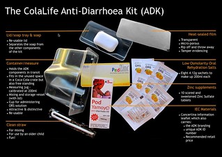 ColaLife Anti-Diarrhoea Kit (ADK) - Features