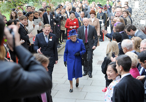 Her Majesty Queen Elizabeth II Visits Goodenough College