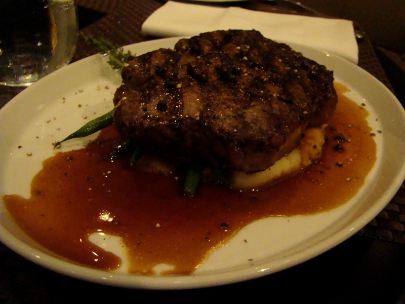360 Restaurant Alberta AAA Peppered Striploin Steak