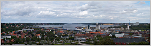 panorama view pano fjord udsigt kolding koldinghus дания tp206 020725 колдинг