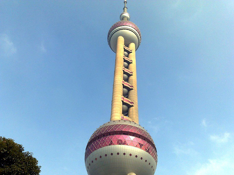 Kết quả hình ảnh cho tháp truyền hình Đông Phương Minh Châu
