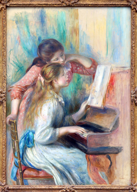 Young Girls at the Piano, Renoir