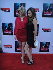Femme Fatales Red Carpet - Nikki Griffin and Jennifer Roa