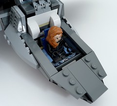 6869 Quinjet Cockpit with Black Widow