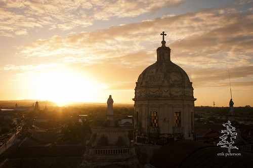 sunset tower church 2012erikpetersonnicaraguavacationgranada