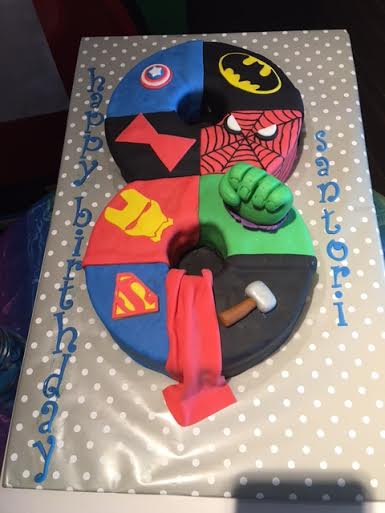 Avengers Cake by Riza Badilla