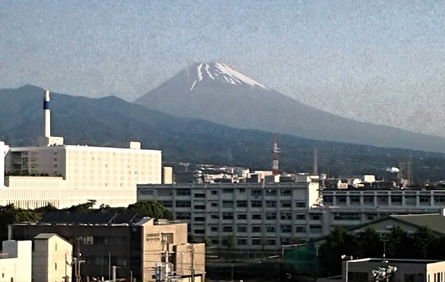 從飯店看富士山及日出 (5)