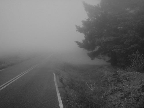 Ridgecrest in the fog