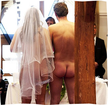 Rene Schachner & Melanie Schachner Nude Marriage Wedding
