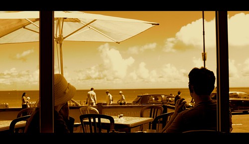 people seaside cafe fujifilm shanklin x100