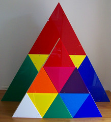 three (word)
	triangle = three angles