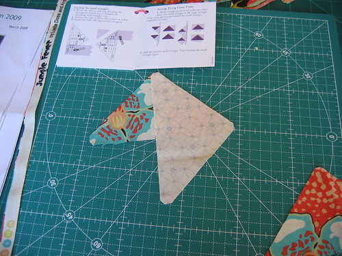 Zig Zag Dolly quilt from Material Obsession