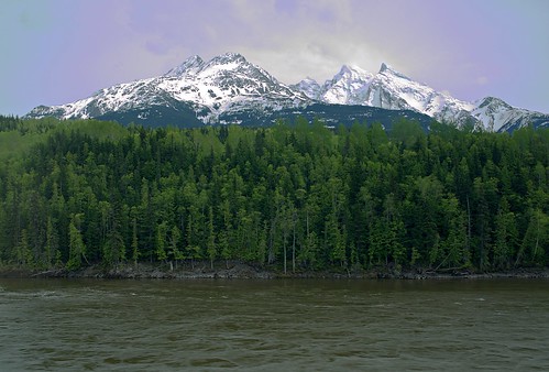 canada mountains britishcolumbia skeena viarail sevensisters skeenariver